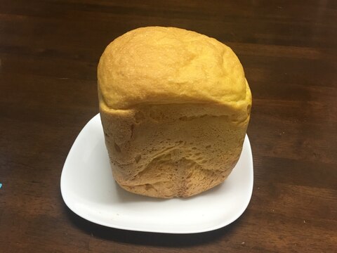 ホームベーカリーレシピ！もちもちかぼちゃ食パン